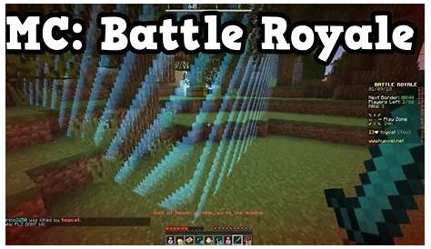 Minecraft: BATTLE ROYALE SERVER! - YouTube