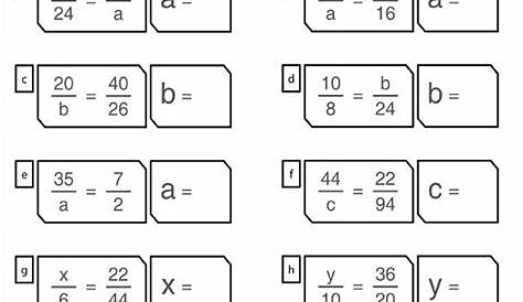 Solve the missing proportion. #math #printable #worksheets for Grade 7