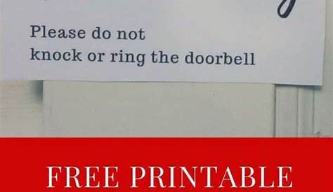 No Soliciting Sign- Free Printable