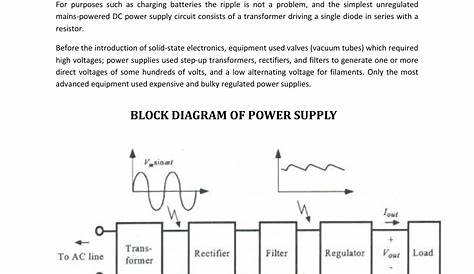dc power supply diagram