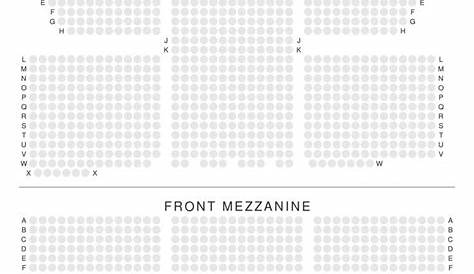 richard rogers theater seating chart | Seating charts, Richard rodgers