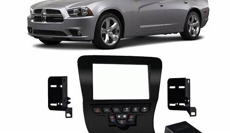 Dodge Charger 2011-2014 Single or Double DIN Stereo Radio Install Dash