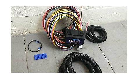 1966 - 1996 Ford Bronco 8 Circuit Wire Harness fits painless circuit