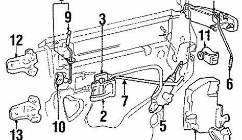 Lincoln Town Car Lock. Latch - 9W1Z5426413A | Havre Ford, Havre MT