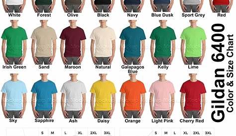 gildan shirt sizes chart