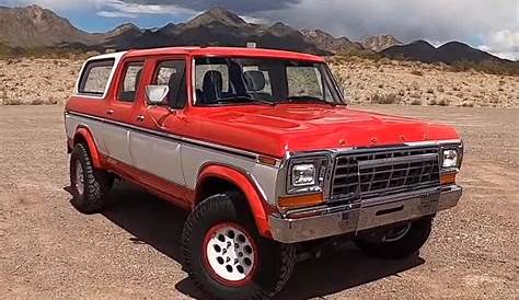 This Old-School Ford Bronco Is Actually A Supercharged F-150 Raptor