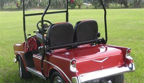56 Chevy Custom Golf Cart Body Kits-CLUB CAR DS/PREC/EZGO TXT-RXV