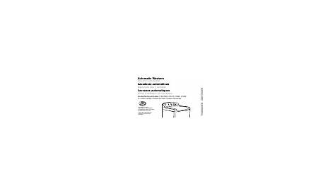 Kenmore 110 Manuals and User Guides, Dryer, Washer Manuals — All-Guides.com