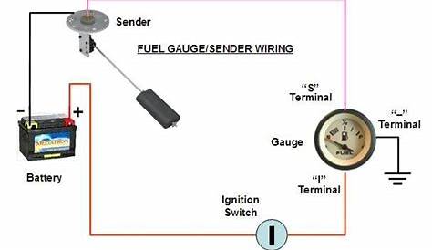 fuel gauge wiring diagram download