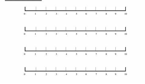 6 Best Images of Printable Number Line To 10 - Printable Number Line 1