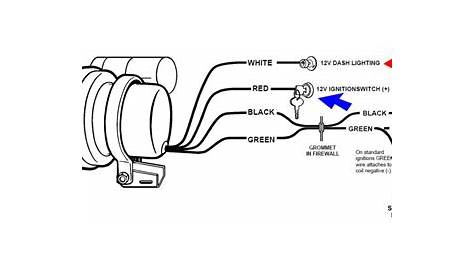 28 Autometer Sport Comp Tachometer Wiring Diagram - Wire Diagram Source Information