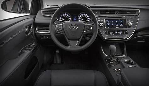 2016 Toyota Avalon Updated At 2015 Chicago Auto Show