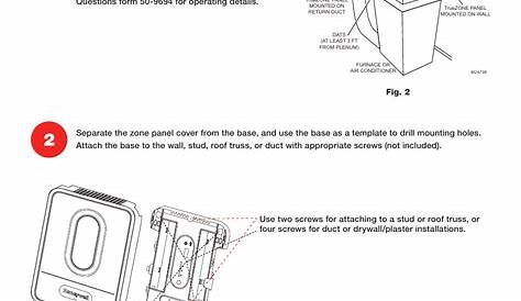 Mounting, Installation guide | Honeywell TRUEZONE HZ322 User Manual