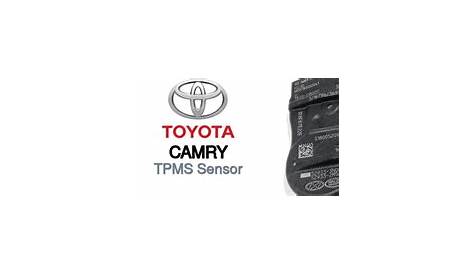 tpms sensor replacement toyota