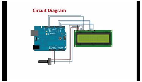 Lcd Wiring Diagram Arduino - Wiring Diagram Schemas