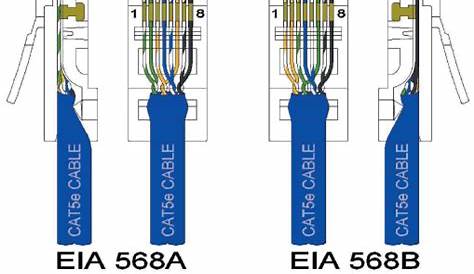 Ethernet Cable Wiring Diagram Type B