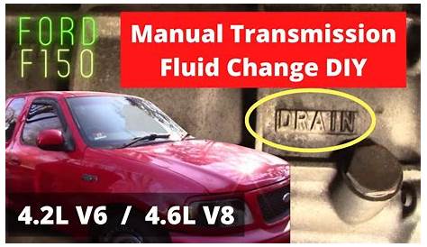 2002 ford f150 transmission fluid change