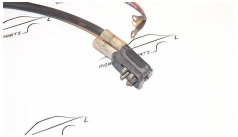 W123 wiring harness cable - mercedespartz