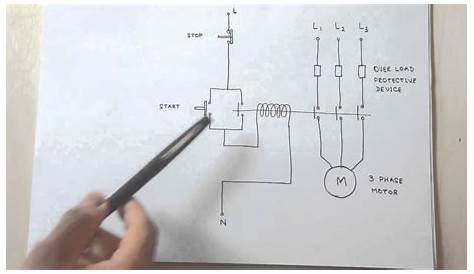 3 phase motor control circuit diagram