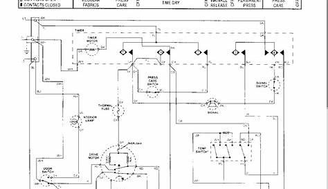 amana dryer wiring diagram