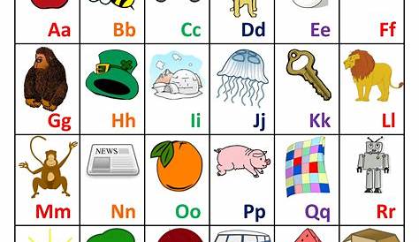 4 Best Images of Chart Full Page Alphabet ABC Printable - Preschool