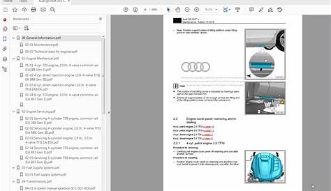 Audi Q5 2017 - 2020 Complete Service Repair Workshop Manual - Download