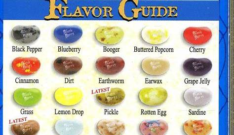 Bertie Bott's Every Flavor Beans | Jelly bean flavors, Every flavor