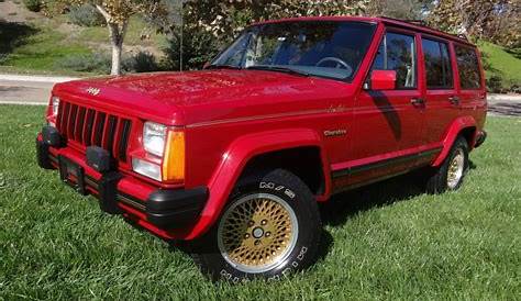 1989 Jeep Cherokee Limited 4.0L na prodej