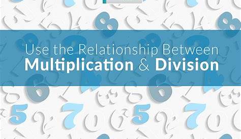 Use the Relationship Between Multiplication & Division | Lesson Plans