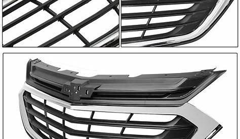 For 2018 2019 2020 Chevrolet Equinox Front Bumper Upper Grille Grill