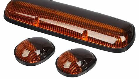 3x Amber Cab Roof Clearance Lights+5x168 5730 Amber LED for Chevrolet 2002-07 | eBay