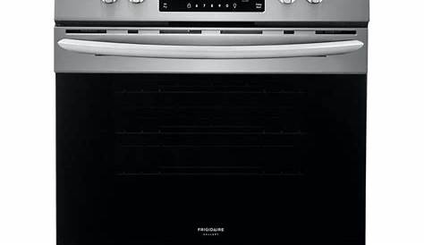 frigidaire gallery self cleaning oven manual