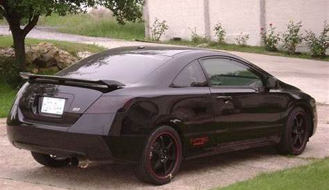 Blacked out tail lights, black rims, honda civic | For the Home | Pinterest | Honda civic coupe