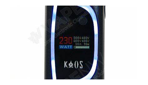 Sigelei Kaos Spectrum 230W Mod | Samsung gear fit, Wearable, Samsung gear