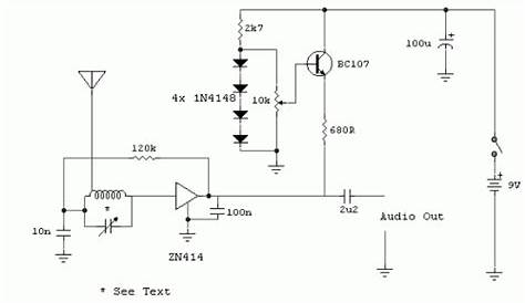 radio receiver circuit diagram
