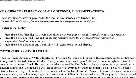 sky scan atomic clock manual