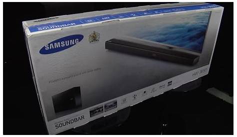 Samsung HW-J650 Soundbar unboxing and first look - YouTube