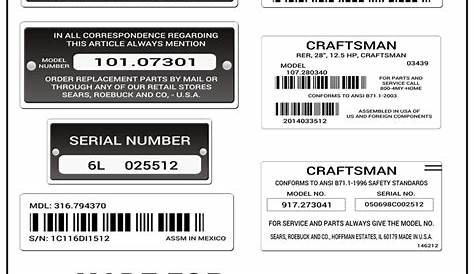 Craftsman Parts by Equipment | PartsTree