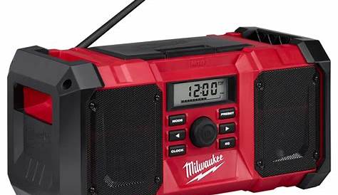 New Milwaukee Jobsite Radio Offers Some Nice Updates