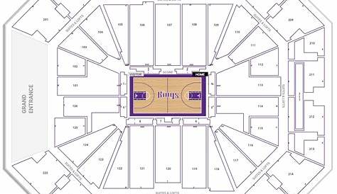 Sacramento Kings Seating Charts at Golden 1 Center - RateYourSeats.com