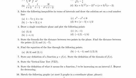 17 Best Images of College Algebra Practice Worksheets - Algebra Math