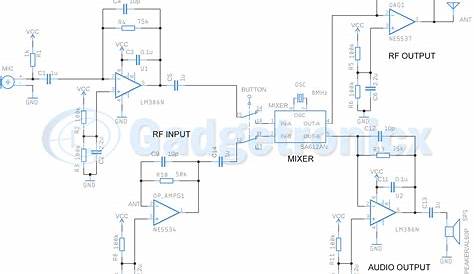 motorola walkie talkie circuit diagram