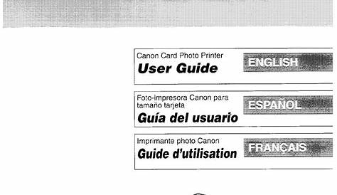 CANON CP-300 USER MANUAL Pdf Download | ManualsLib