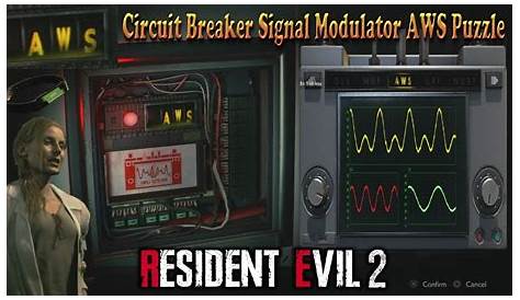 Resident Evil 2 Remake Lab Circuit Breaker Signal Modulator AWS Puzzle
