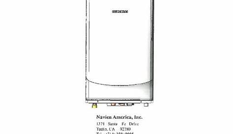 Navien NP Series Water Heater Service manual PDF View/Download