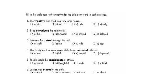59 Synonym worksheet ideas | synonym worksheet, synonym, synonyms and