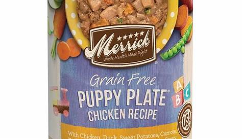 Merrick Classic Grain-Free Puppy Plate Canned Dog Food 360g | Kohepets