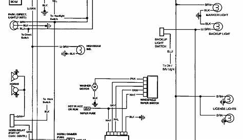 Headlight Switch Wiring Diagram Chevy Truck - Free Wiring Diagram