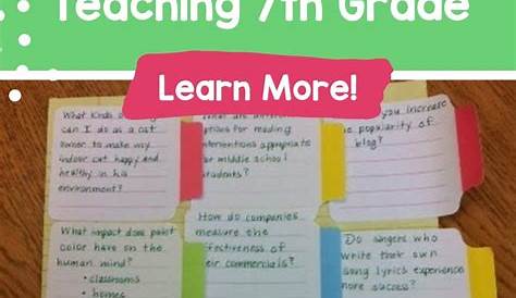 50 Ideas, Tricks, and Tips for Teaching 7th Grade - We Are Teachers