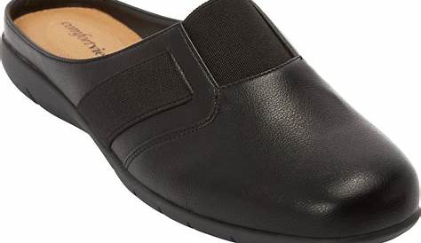 Comfortview Women's Wide Width The Sarah Mule Mule Shoes - Walmart.com